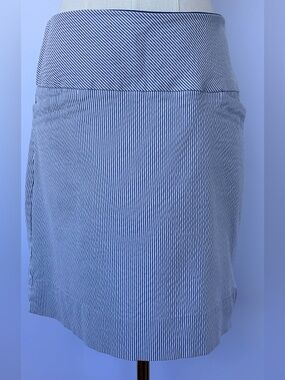 S.C. & Co. Women’s Stretch Double Wraparound Skort Striped Size Medium